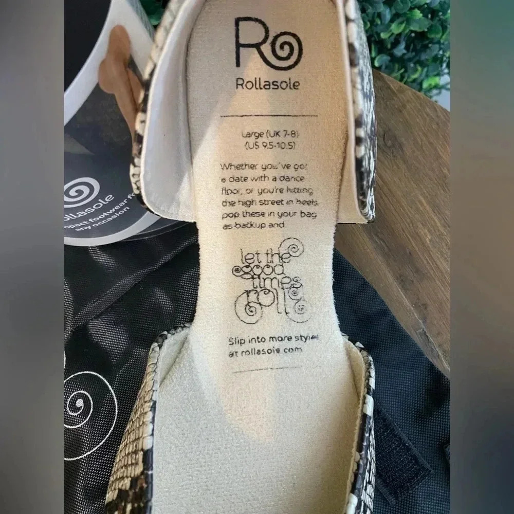 Rollasole - Compact Footwear for Any Occasion - Large 9.5 - 10.5 - Picture 6 of 6